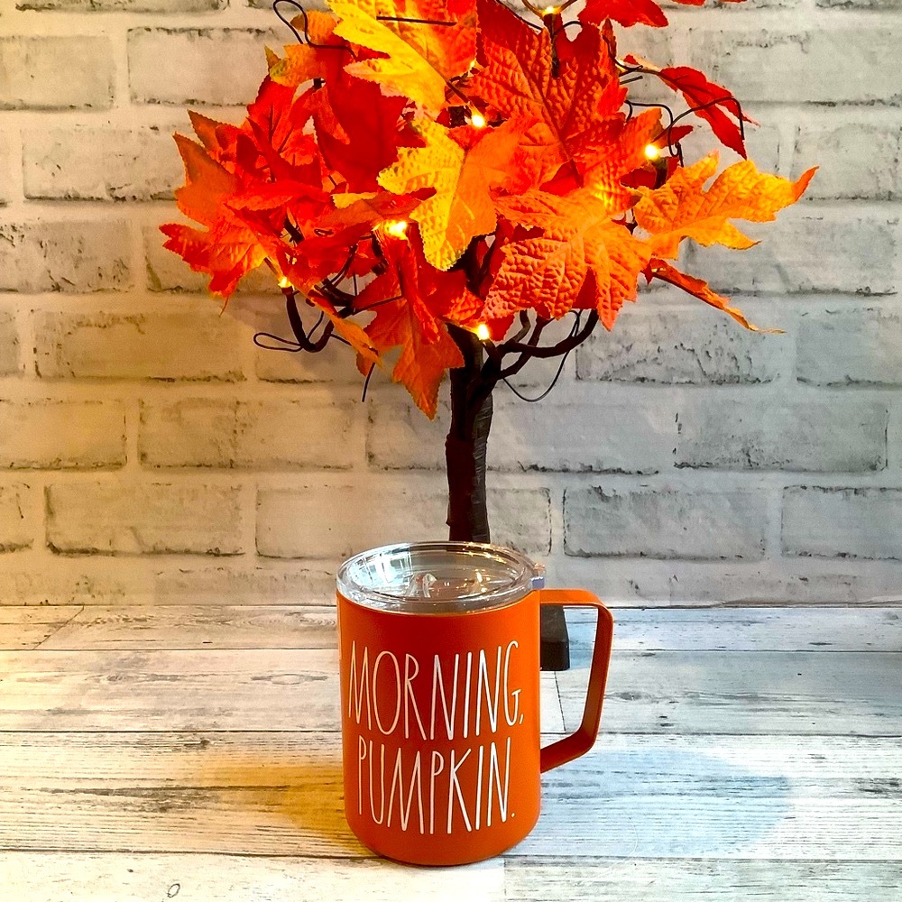 Rae Dunn Mornin’ Pumpkin 12oz. Tumbler